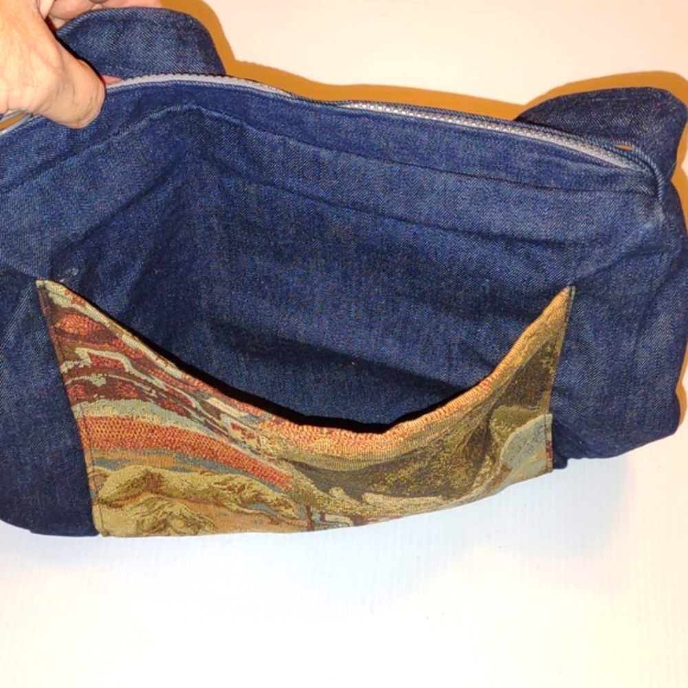 ๐HANDMADE Feed Bag/ Hobo Style Western Bag - Picture 6 of 9